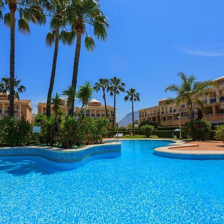 Apartamento playa con piscina y terraza en urbanizacion de lujo Dénia Exterior foto