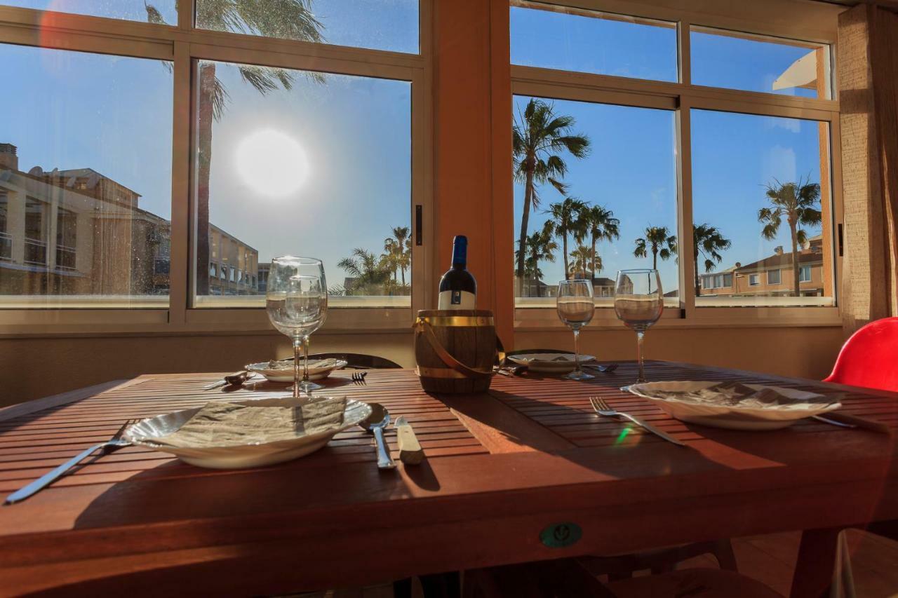 Apartamento playa con piscina y terraza en urbanizacion de lujo Dénia Exterior foto