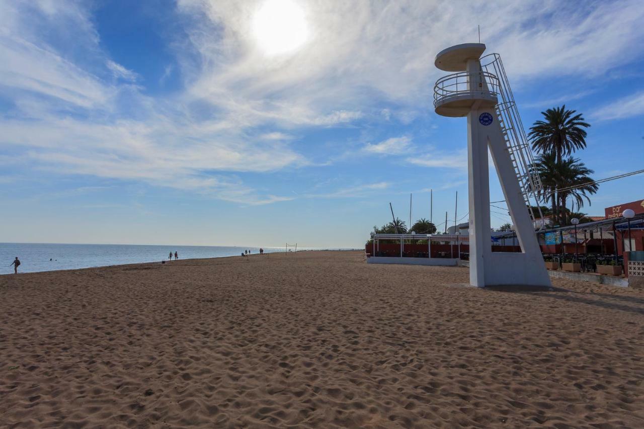 Apartamento playa con piscina y terraza en urbanizacion de lujo Dénia Exterior foto